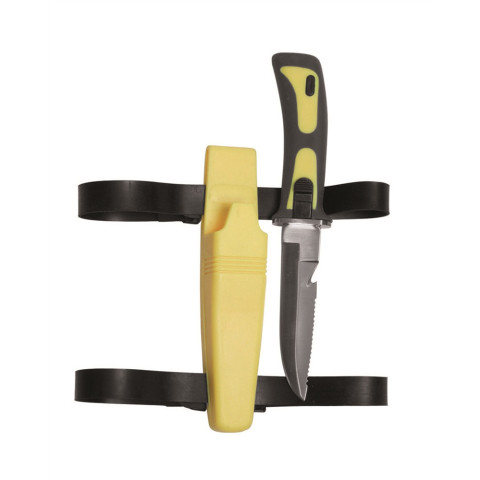 Image Couteau de plongée Frogman - Jaune - 16960 - Kodiak Store