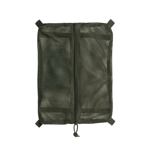 Image Grande pochette en maille avec velcro - Noir - 17065 - Kodiak Store
