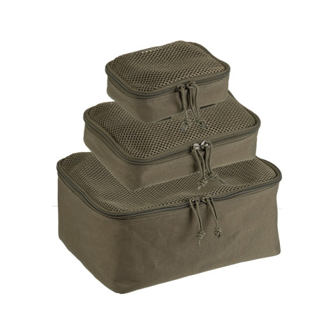 Image Set de 3 pochettes en maille - Noir - 17110 - Kodiak Store