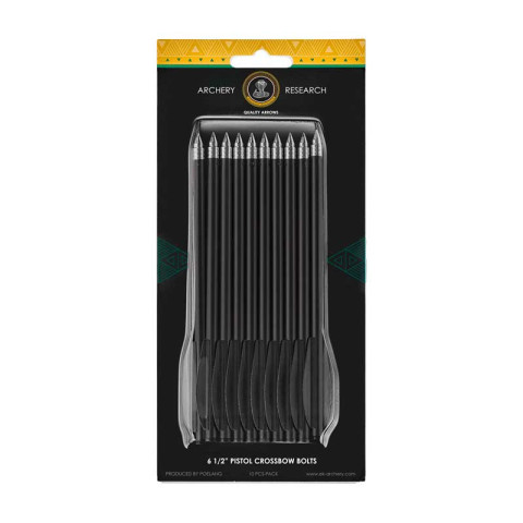 10 Flèches en Plastique EK Archery pour Pistolet Arbalète