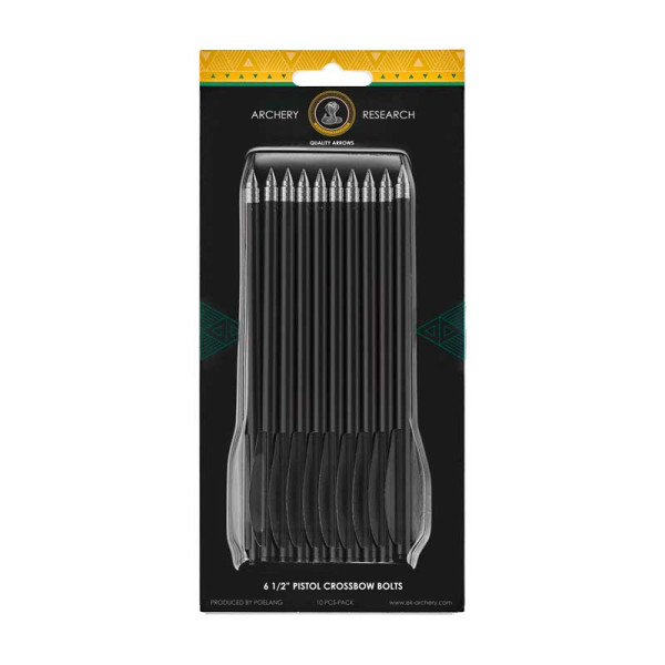 10 Flèches en Plastique EK Archery pour Pistolet Arbalète