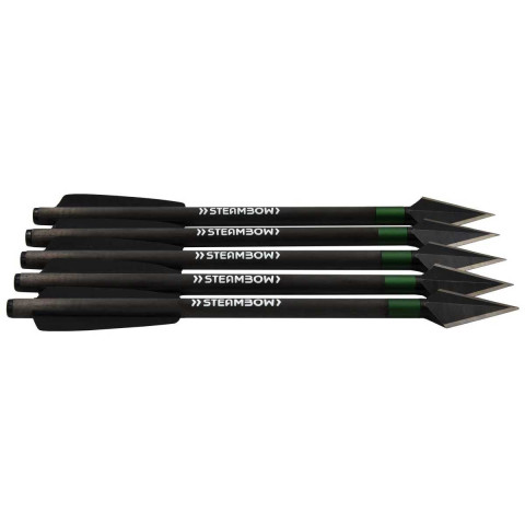 Frecce Per Balestra In Alluminio 6.5mm – 50-80 Libbre, 36 Pezzi, Colore Arancione – Caccia - Foto 2