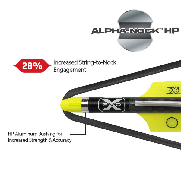 6 traits carbone TenPoint CenterPunch Evo-X Alpha-Nocks 16 pouces