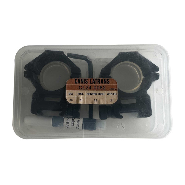 Anneaux de montage bas pour lunette de visée diamètre 30mm