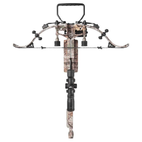 Arbalète Excalibur Micro Suppressor 355 True Timber Strata 280 lbs 355 FPS + Bandoir à manivelle