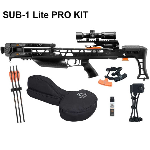 Arbalète Mission SUB-1 Lite Pro-Kit Noire 335 FPS