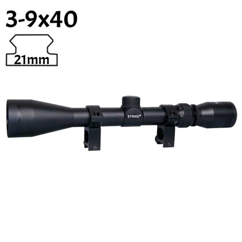 Lunette de visée 3-9x40 pour arbalètes rail 21mm
