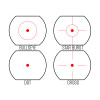 Lunette de visée Hori-Zone RED DOT Reflex rail 21mm pour pistolet arbalète