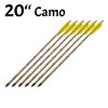 Pack de 6 Flèches de 20 pouces (51cm)