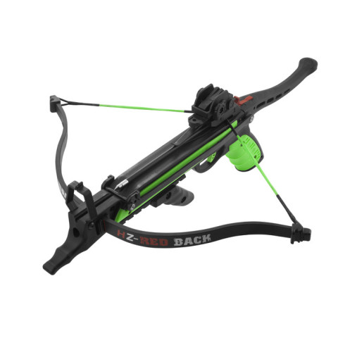 Pistolet Arbalète Hori-Zone RedBack RTS 50-80 lbs en vert-noir