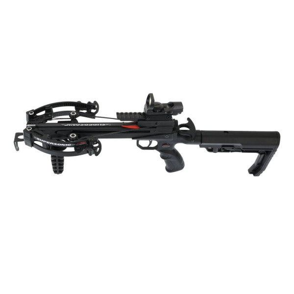 Pistolet-Arbalète à poulies FMA Supersonic 120 lbs 330 FPS avec crosse