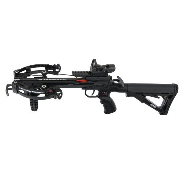 Pistolet-Arbalète à poulies FMA Supersonic 120 lbs 330 FPS avec crosse