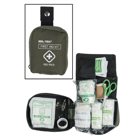 Pack de premier secours format midi - OD : Compact, Complet et Polyvalent