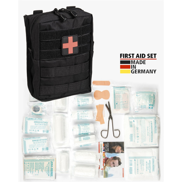 Kit de premier secours Leina Pro : 43 pièces essentielles, fiable et complet pour toutes vos aventures !