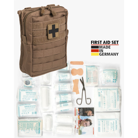 Kit di pronto soccorso Leina Pro: 43 pezzi essenziali, affidabile e completo per tutte le tue avventure!