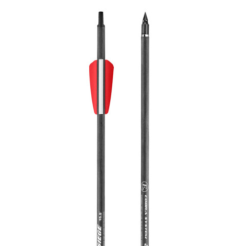 Lote 6 flechas 15,5" Carbono : Precisión y Resistencia para Siege 300
