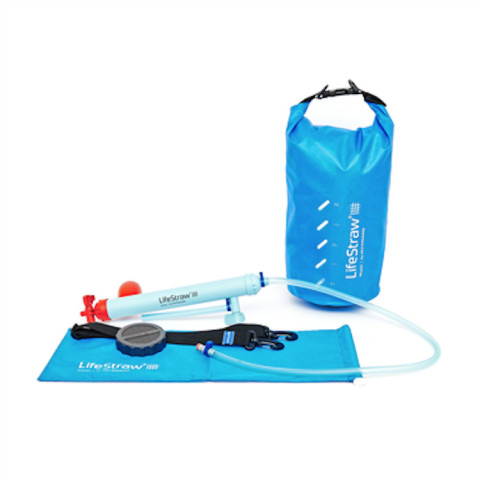 Filtro de agua LIFESTRAW MISSION 5L: Ultraligero, Eficaz, Ideal para Outdoor